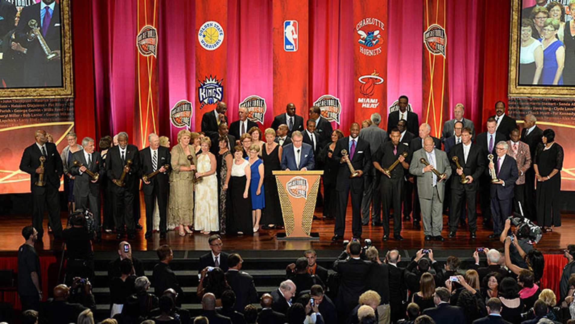 Basketball Hall of Fame Enshrinement